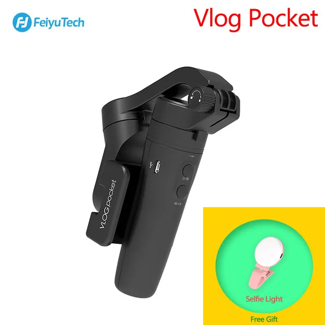 Обратитесь в службу поддержки по Feiyu Tech Vimble 2/Vlog Карманный 3-осевой шарнирный стабилизатор для смартфона стабилизатор, выдвигаемая ручная 36/5000 Обратитесь в службу поддержки по купонам PK DJI Osmo 2 Zhiyun - Цвет: Vlog Pocket