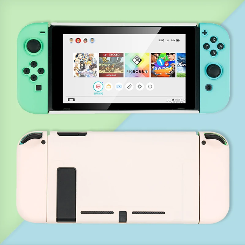Чехол для Nintendo Switch чехол с изображением животных Жесткий ПК контроллером Joy Con