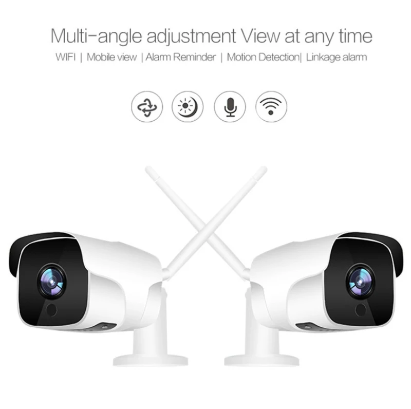 HD 1080P wifi ip-камера 1080P наружная беспроводная камера наблюдения домашняя камера безопасности камера onvif CCTV TF слот для карт