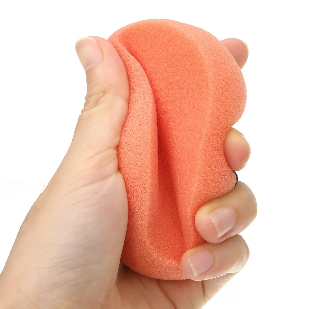 10CM Thicken Car Wax Polishing Sponge Handle Plastic Handle Polish Pad Auto Care Cleaning Foam Gripper Washing Tool