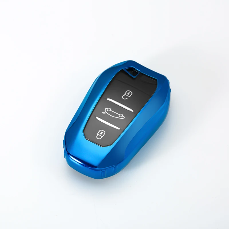 

Patent TPU Car Auto Remote Key Cover Shell for Citroen DS Peugeot 308 408 508 2008 4008 5008 Car Key Case Accessories