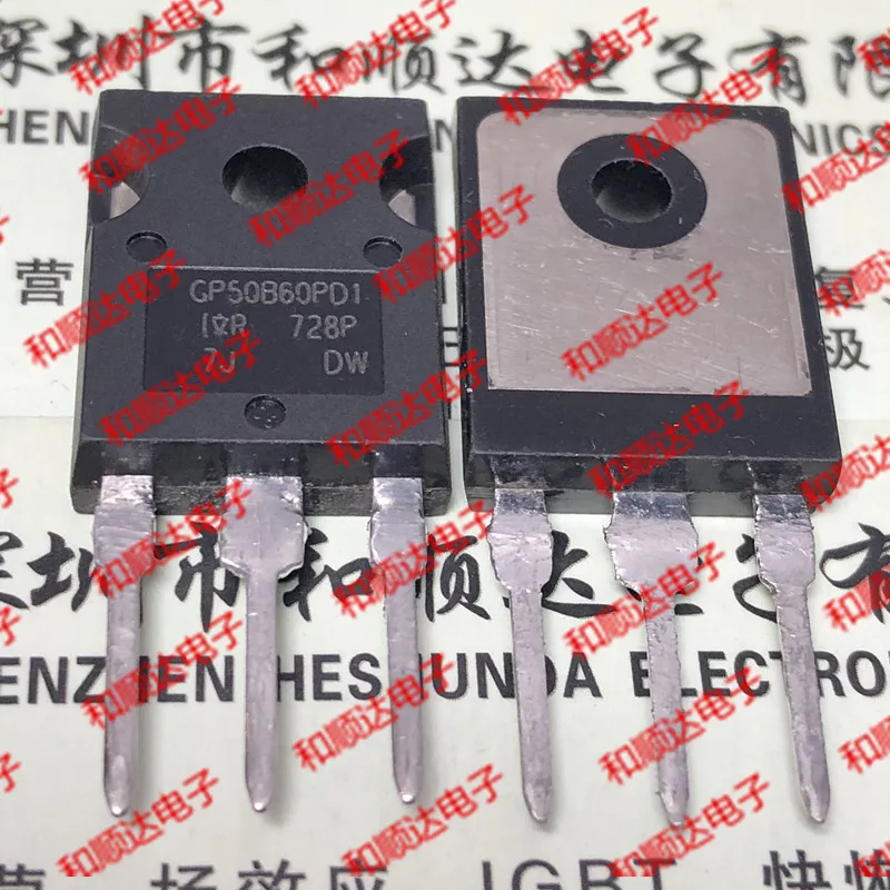 2 шт./GP50B60PD1 IRGP50B60PD1-247 600V 75A TO247