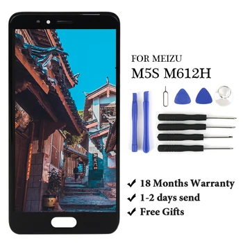 

5.2inch LCD For Meizu M5S M612H LCD Display Touch Screen Panel Digitizer Assembly Replacement Parts With / No Frame