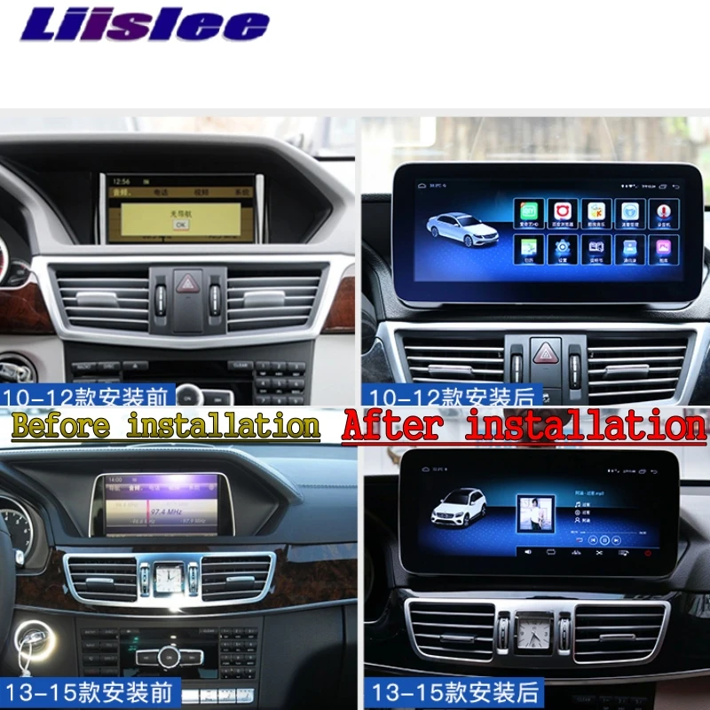 Автомобильный мультимедийный gps аудио радио для Mercedes Benz MB E Class coupe A207 C207 2009 2010 2011~ беспроводной CarPlay навигация NAVI