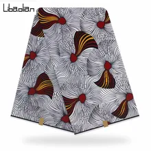 Гарантированный настоящий Анкара восковые принты в воск для батика хлопок настоящий воск Настоящая Африканская Анкара ткань F908-28