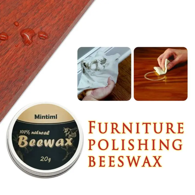 Древесина Beewax уход воск твердый воск для чистки древесины обслуживание износостойкий воск для мебели полировка водонепроницаемый запах удаление пятен царапин