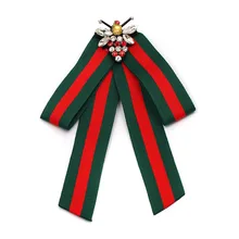 Гранатовый манго аксессуары стиль инкрустированные милый мед лук галстук-бабочка воротник булавка одежда орнамент Горячая Распродажа пересечение границы прямые