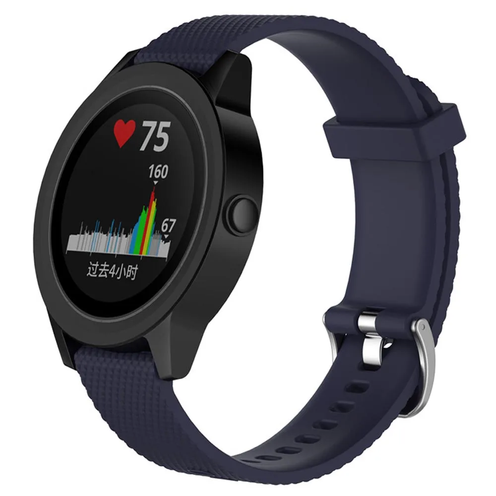 Силиконовый ремешок для Garmin Vivoactive 3 Music forerunner 645 Vivoactive3 Smartwatch Браслет замена Браслет декоративный