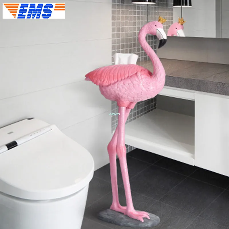 33 "Животное моделирование украшения для дома Phoenicopteridae необычная коробка для салфеток гостиная креативный подарок Смола 85 см Z2480