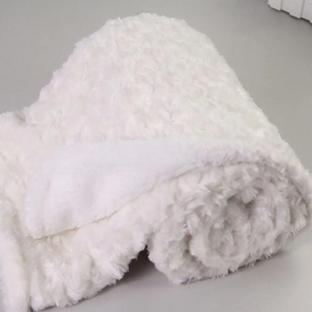 

Rose Velvet Infant Baby Soft Blanket Toddler Stroller Sleeping Swaddle Warp