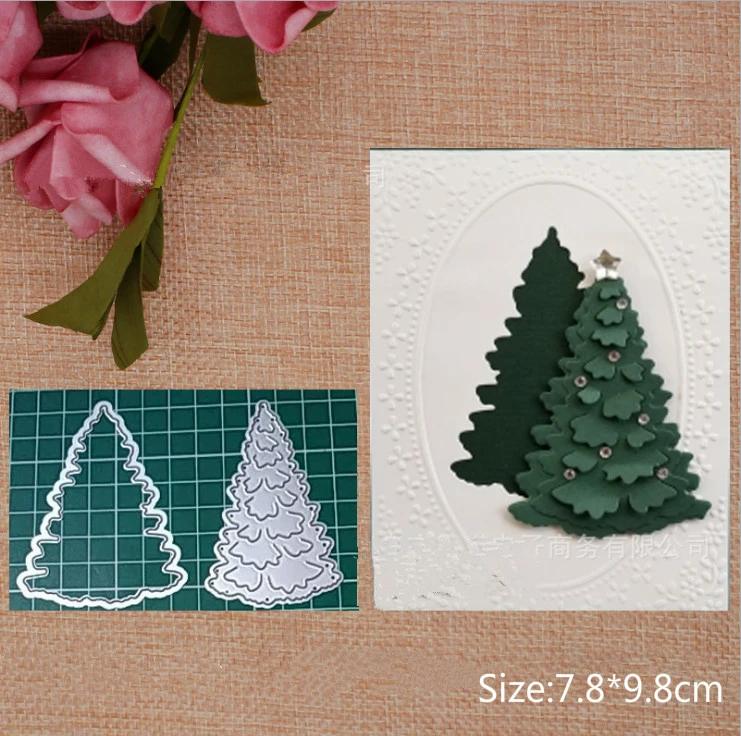 Metal Cutting Dies Stencil Embossing Die Scrapbooking DIY Xmas Card Crafts