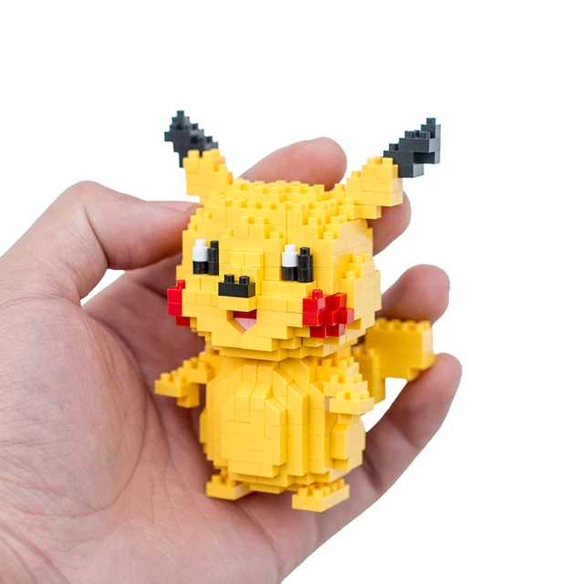 Pokemon Blocks Toy Building Charmander Squirtle Bulbasaur Pikachu Figure Anime Fun Plastic Model Home leisure Toy Christmas Gift 2