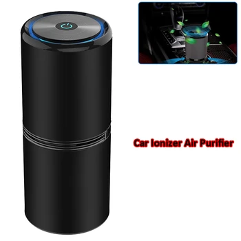 

Car Air Purifier Portable Negative Ion Purifiers With Dual USB Anion Air Freshener For Car Home Office Auto Accessories