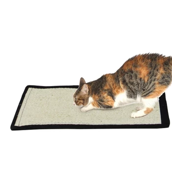 

Cat Scratching Post Mat For Cats Natural Sisal Protecting Furniture Foot Chair Protector Pad Climbing Tree cat Scratch Pad Board