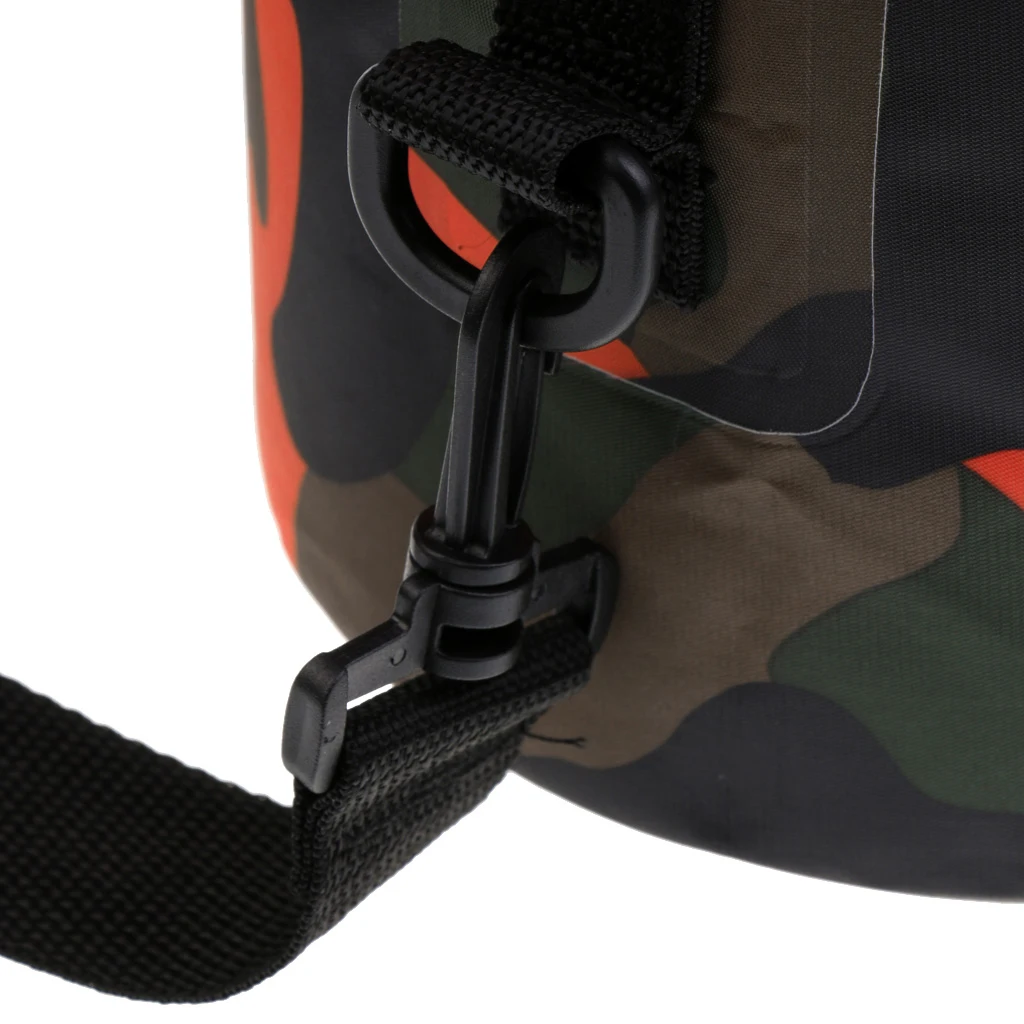 500DPVC 10L Camo Waterproof Dry Bag Sack for Kayaking Camping Rafting Waterproof Dry Bag Dry Bag for Kayaking