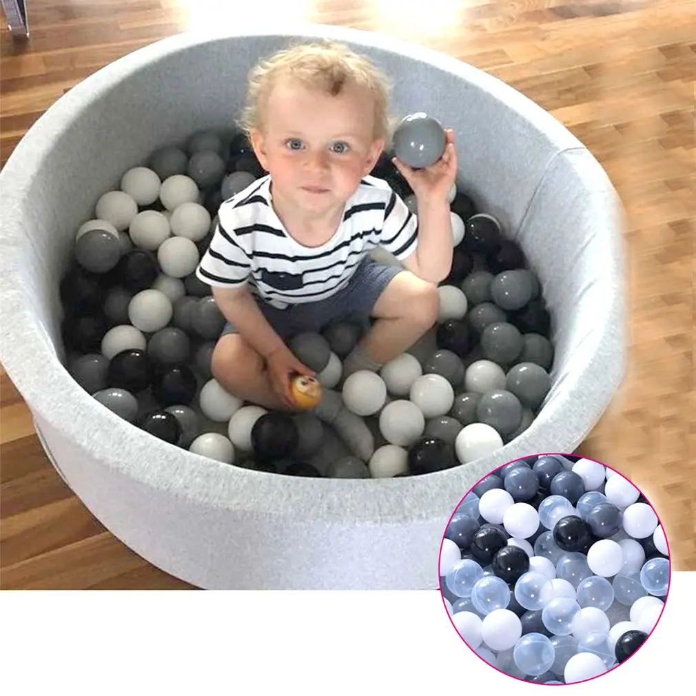 Baby Dry Pool Fencing Manege Tent Grey Pink Blue Round Ball Pool Pit Playpen Without Ball Game Toys For Children Birthday Gift