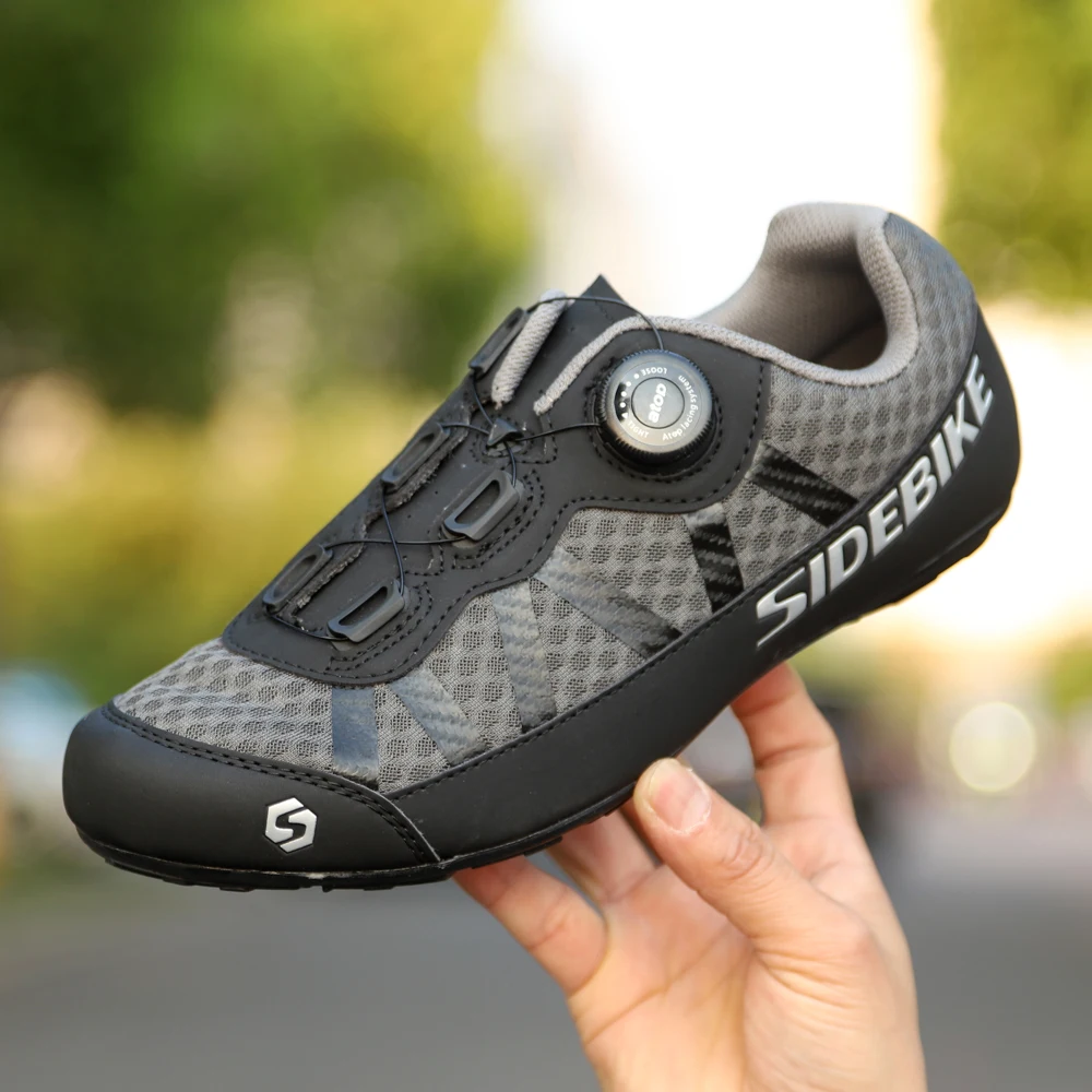 Sidebike MTB Shoes for Mountain Bike Non-lock Leisure Road Bike Cycling Men Women Ultralight 565g Breathable Non-slip