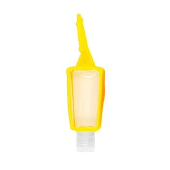 

30ml With Silicone Protective Case Leak Proof Mini Portable Adjustable Buckle Shampoo Liquid Soap Home Travel Refillable Bottle