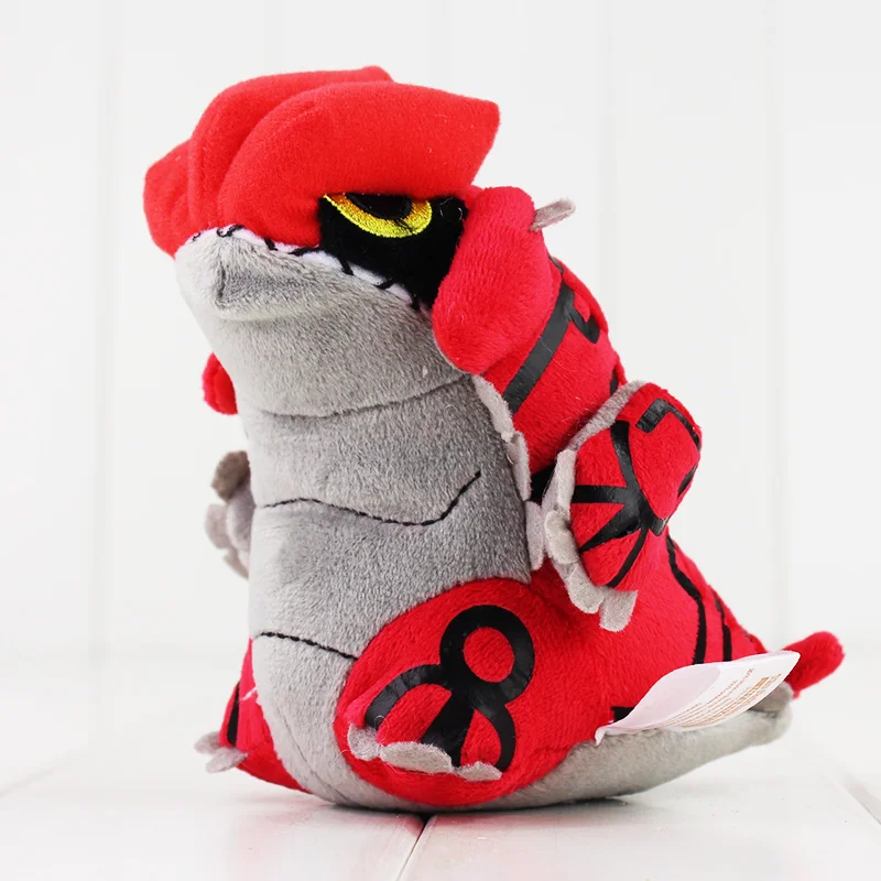 5,5 ''Jigglypuff Charmander Gengar Bulbasaur Dragonite Snorlax Mewtwo Psyduck Lapras Charizard Torchic Groudon плюшевые игрушки куклы - Цвет: 13CM Groudon