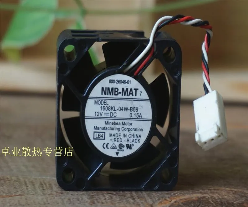 Бесплатная доставка Оптовая продажа NMB-MAT 1608KL-04W-B59 4020 4 см 40 мм DC 12V Инвертор сервер