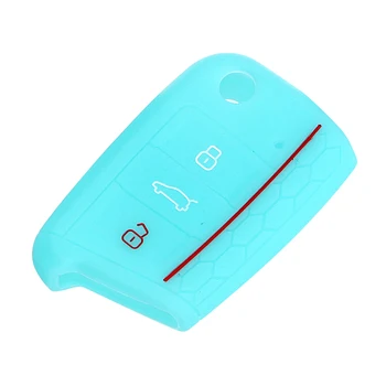 

LEEPEE Auto Accessories Car-styling Car Key Cover Case Silicone Key Protect Bag
