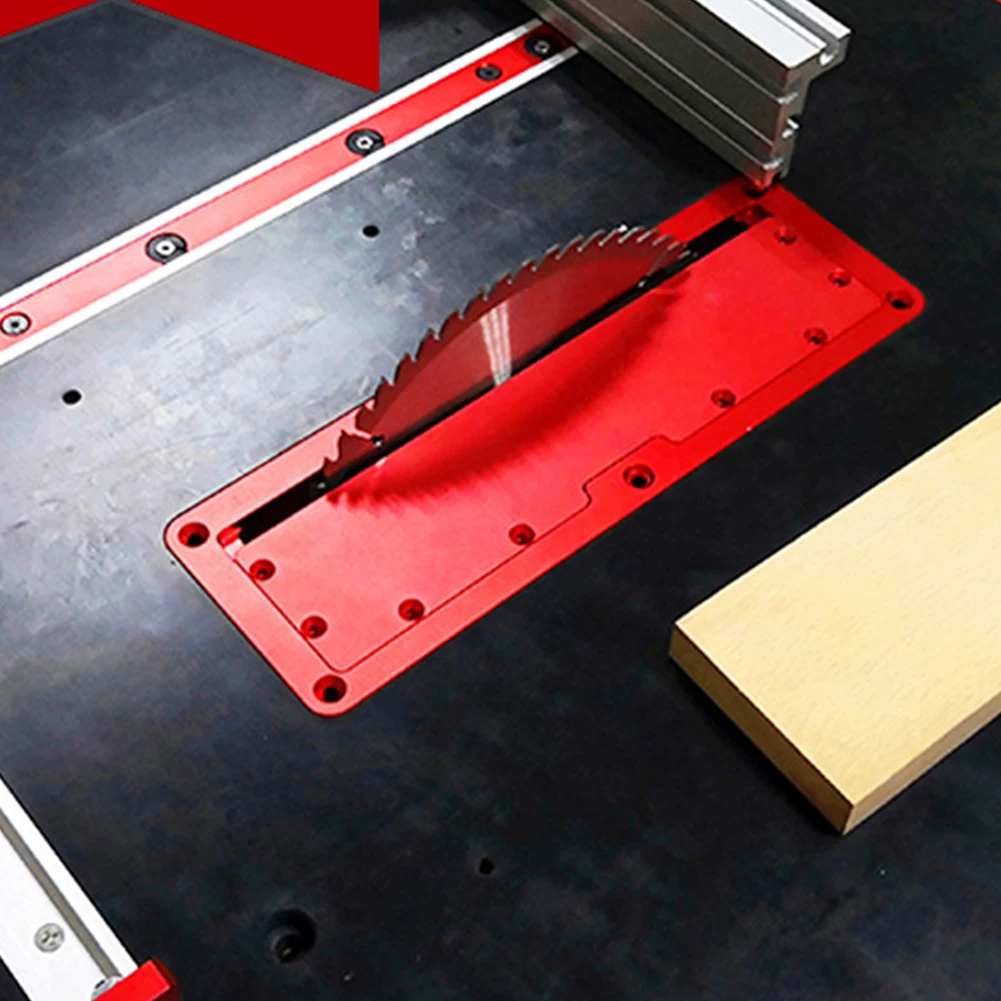 

Fast Accessories Insert Flip Cover Plate Aluminum Alloy Special Adjustable Electric Circular Saw Flip-Floor Table Tool Easy Use