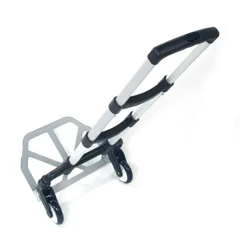 

Folding Push Truck Trolley Aluminium Cart Folding Push Truck Hand Collapsible Trolley Luggage Shopping Trolley Trunk Trailer
