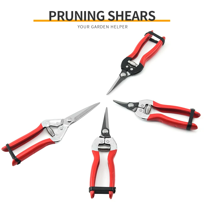 HDL Multifunction Garden Shears Orchard Picking Fruit Scissors Can Used Be Pruning Potted Plants Flower Hand Tools