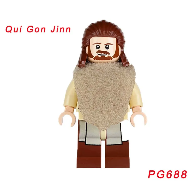 Starwars Jedi Satelle Shan Aayla Secura Ahsoka Tano Luke qui gon Jinn Asajj Ventress Luminara Unduli - Цвет: pg688