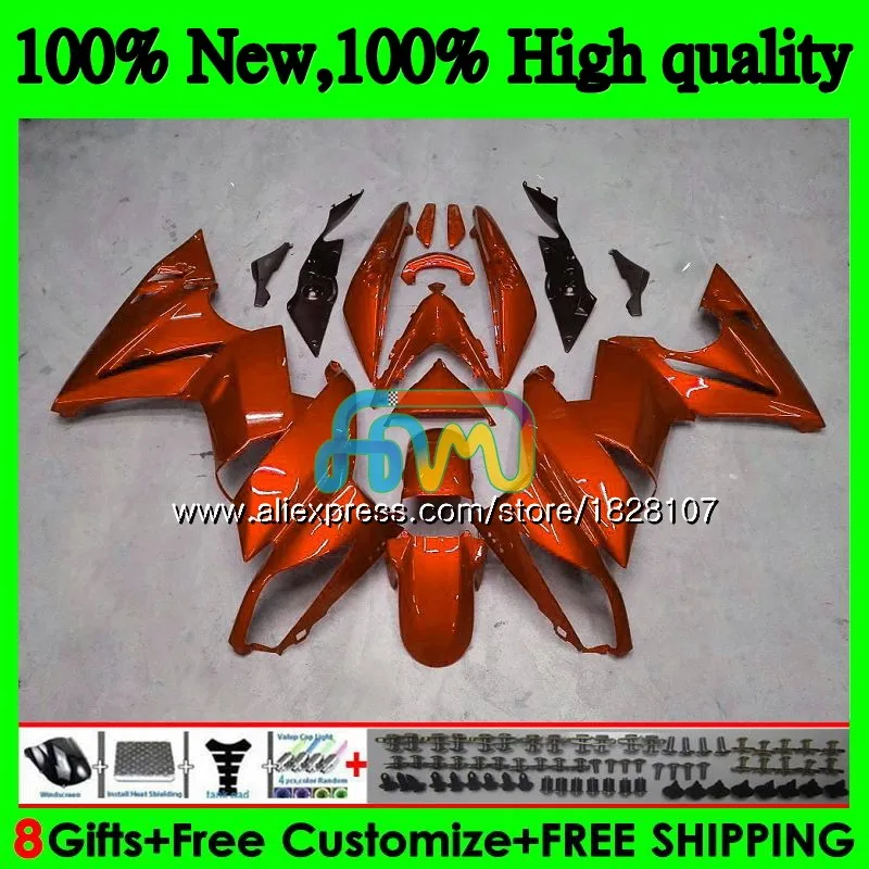 Тюнинг-пакет для KAWASAKI 650R ER 6 F 650 R ER6 F/Новинка; orange 09-11 31BS. 37 ER 6F 650-R ER-6F ER6F 09 10 11 2009 2010 2011 обтекатель