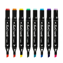 TOUCHMARK, 30 цветов, набор маркеров для творчества, двойная головка, для художника, аниме, дизайн, маркер для рисования, ручка для рисования, для детей, подарки, коробка, товары для рукоделия