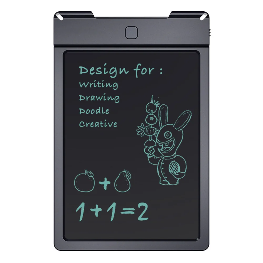 Efex Intelligence 4 цвета доска планшет креативный lcd вручную нарисованный рисунок портативный 9 дюймов один ключ Erasure Memo - Цвет: Black