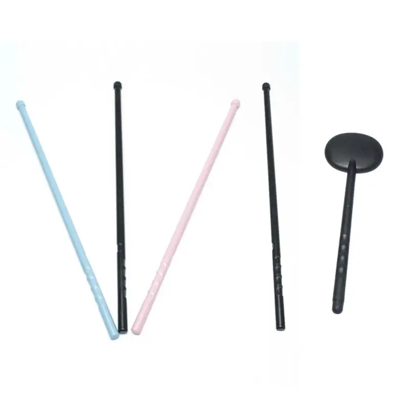 2pcs Eye Occluder And Stick Eyesight Stick Tools For Vision Test Examination Random Color