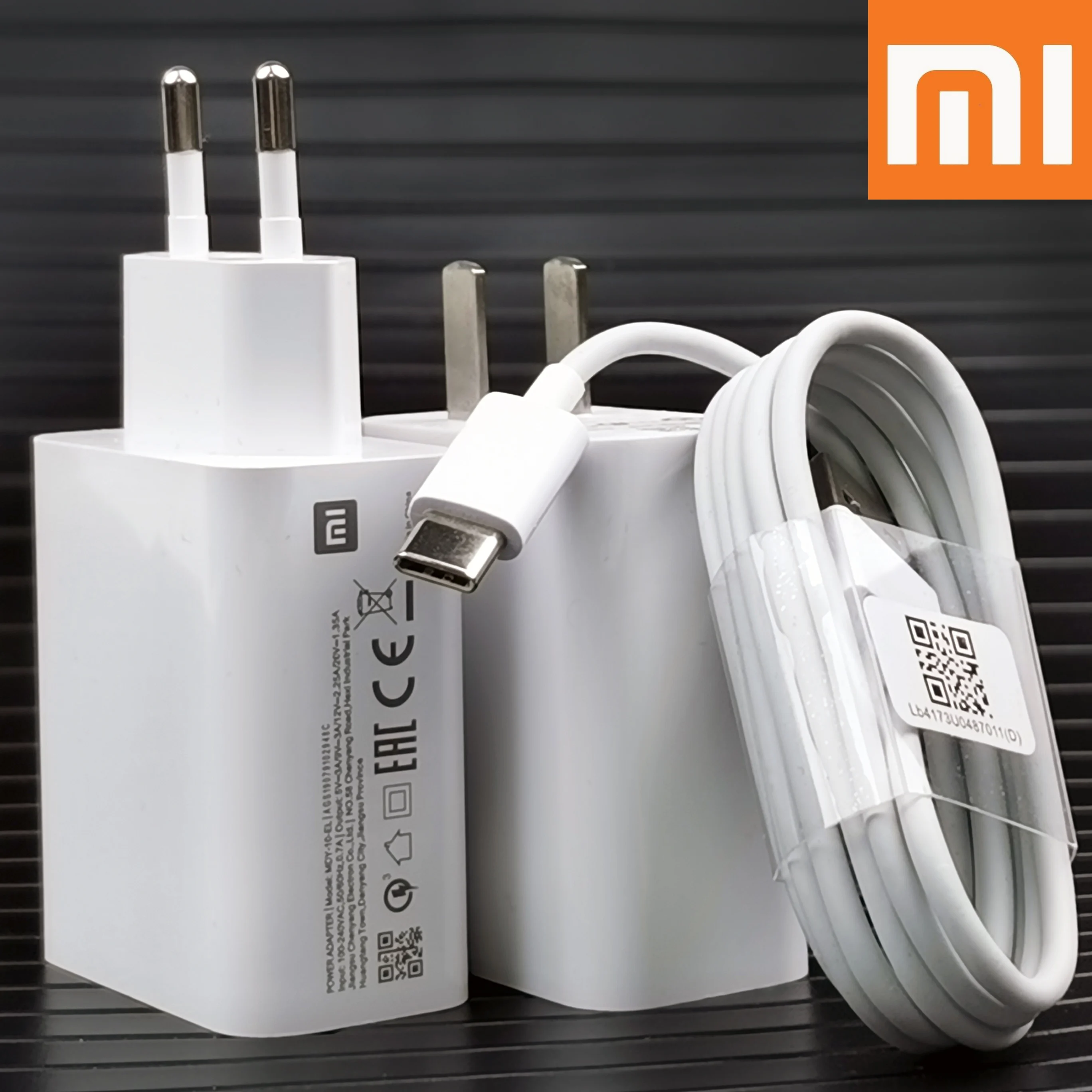 Зарядное устройство XiaoMi Redmi Note 8 pro оригинальное зарядное 27 Вт с usb кабелем pd type c