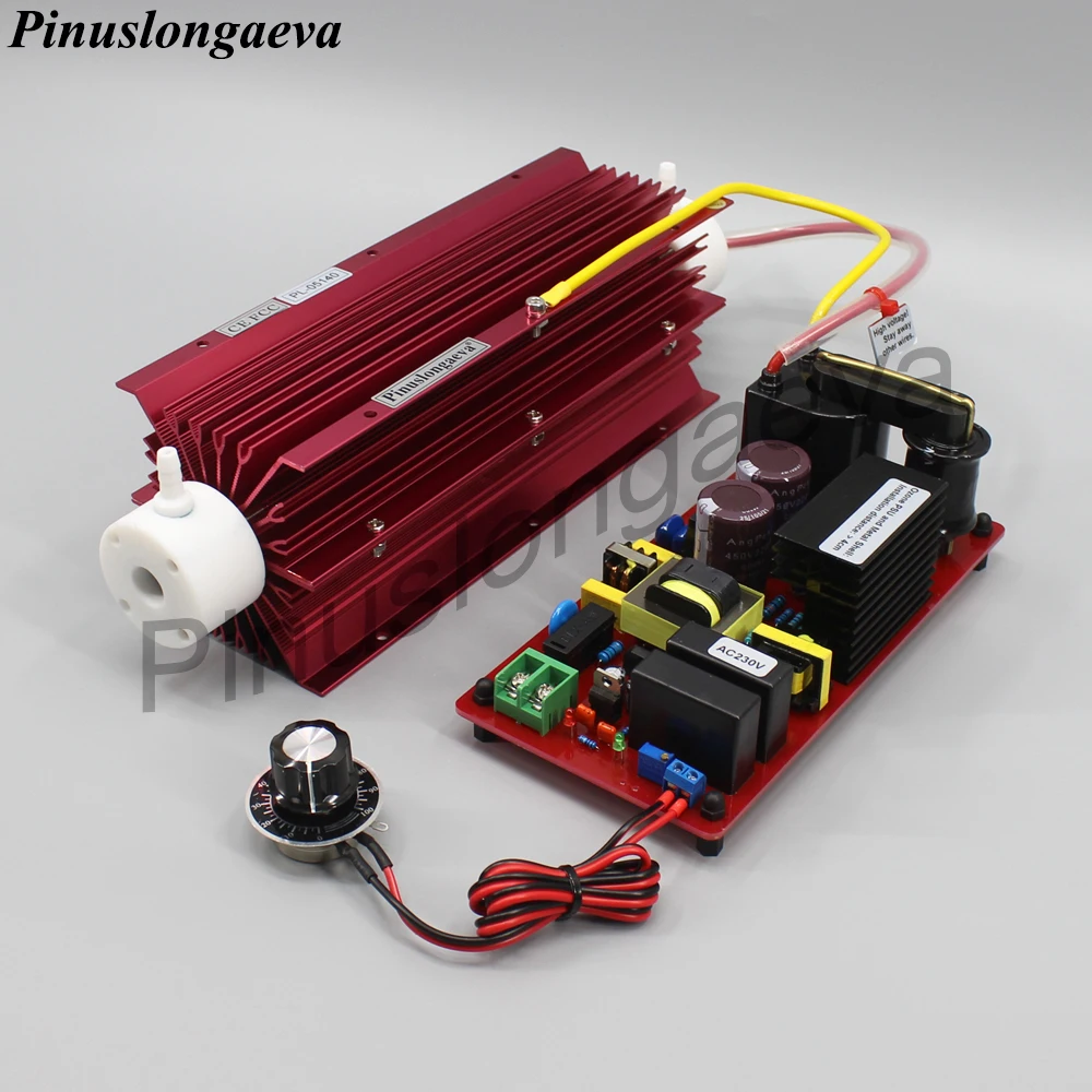 Pinuslongaeva 12G/H 15G/H 15grams adjustable Quartz tube type ozone generator ozone fruit and veget