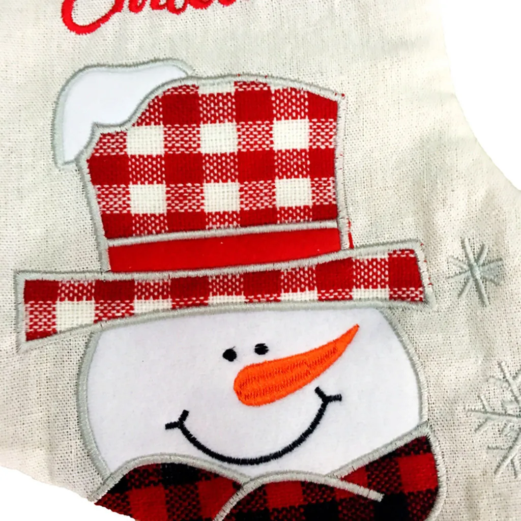 christmas stockings Merry Christmas Plush Tree Hanging Gift Candy Large Socks christmas decor for home christmas gifts bags