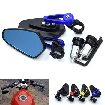 

Universal Motorcycle Rearview Mirror 7/8 "22mm Handlebar For DUCATI Monster 696 796 695 659 796 400 695 620 1100/S