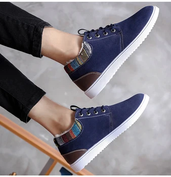 

2018 New Warm Winter Shoes Fashion Men Casual Shoes Brand Men Snow Shoes Cheap Mens Winter Sneakers S2101-2125