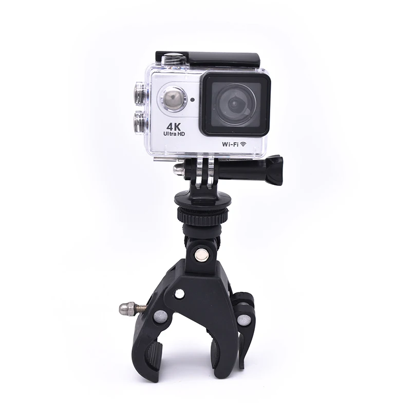 Для GoPro Hero 7 6 5 4 Черные Аксессуары для велосипеда, велосипеда, мотоцикла, зажим для телефона, зажим для DJI OSMO экшн-камеры