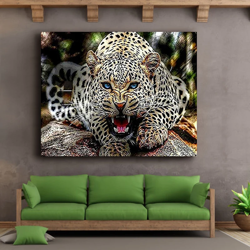 

DIY color digital picture with color cheetah picture by digital frame home