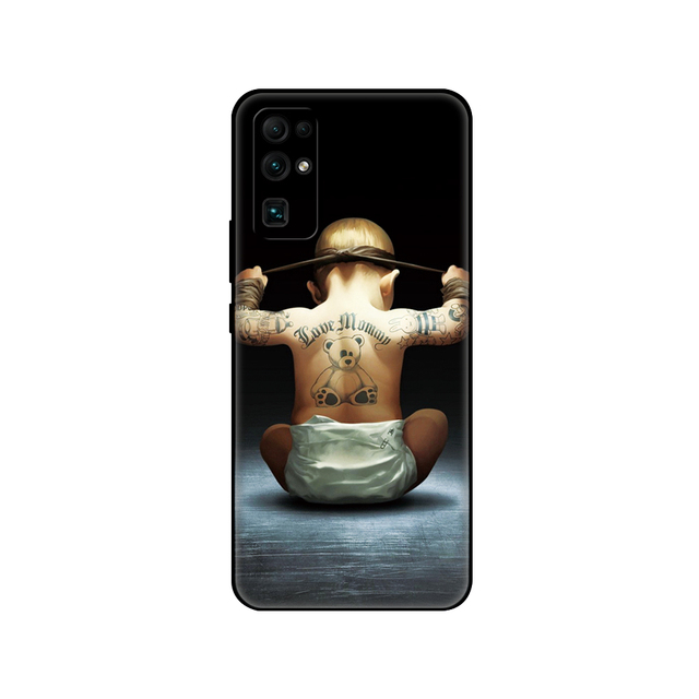 HONOR 30 Case 6.53 inch BMH-AN10 Soft Silicon TPU Back for Honor 30 Pro Plus Cover honor 30 Premium Bumper black tpu case