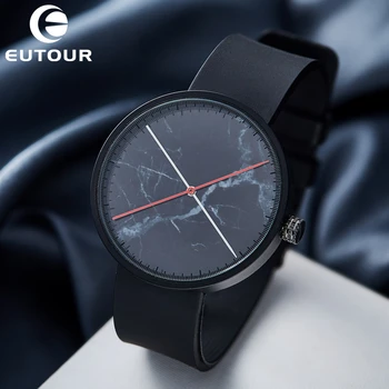 

Eutour Brand Luxury Sport Quartz Watch 3ATM Waterproof Men's Minimalist Marble Watches Clock Wristwatches Relogio Masculino