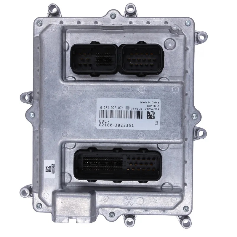 Новый разъем для компьютерной платы двигателя EDC7 ECU Bosch Yuchai 0281020076 G2100 3823351|Кабели