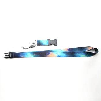 

20pcs/lot Beautiful Star Lanyard Car Key Hang Rope ID Card Badge Holders Mobile Phone Customizable Neck Straps AT2384