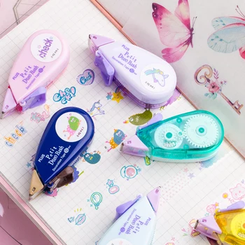 

1pcs 3M Long Cartoon Animal Masking Correction Tape Animals Press Type Maksing Tape Stationery Kids Notebook Decor DIY Tape