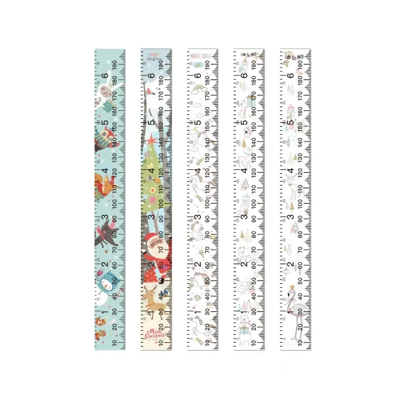 

INS Nordic Style Wall Hanging Height Ruler Growth Chart Wall Sticker Baby Kids Room Decoration Height Measure Rulers Photo Props