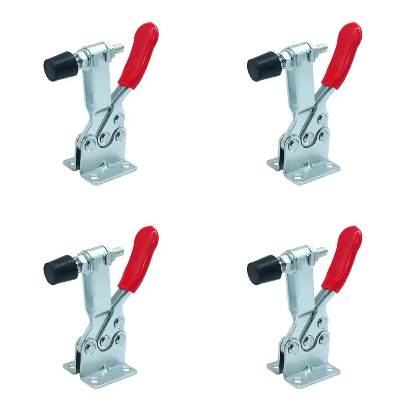 4pcs GH-201B Holding Capacity Horizontal Quick Release Toggle Clamp Tool 