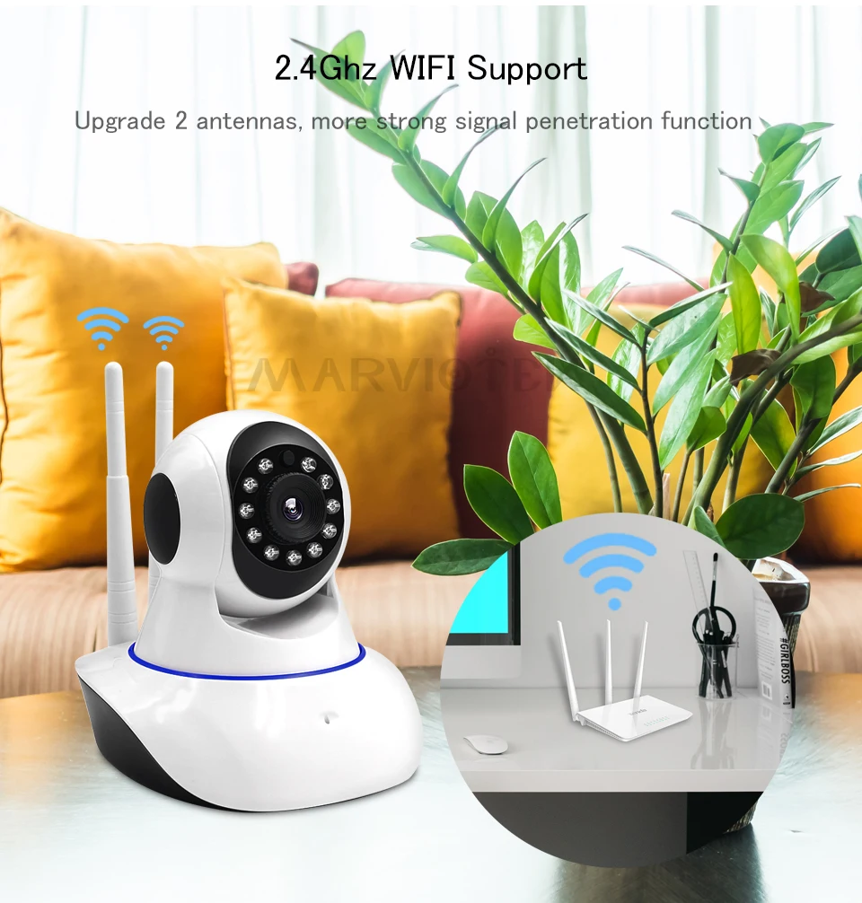 Радионяня wifi 720P IP камера WiFi ночное видение двухстороннее аудио видео няня камера Беспроводной Детский фотоаппарат Домашняя безопасность детский телефон