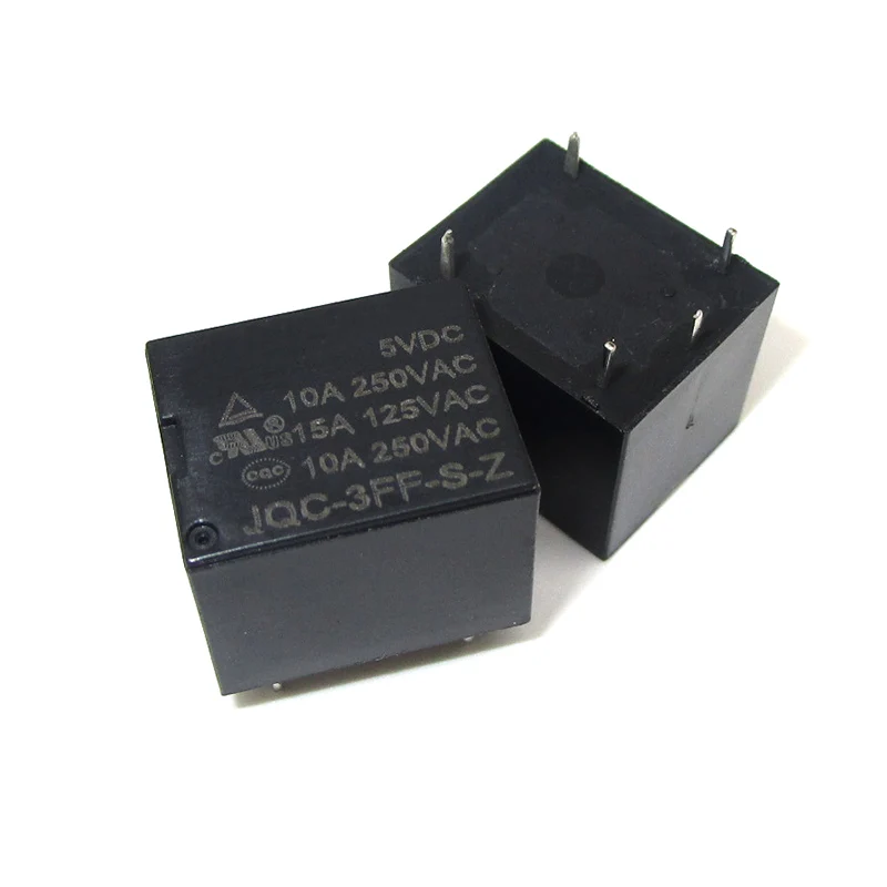 JQC-3FF-S-H -Z T73 5V12VDC24V 4 feet/5 feet 10A Form A/Form C Original small electromagnetic home appliance power relay