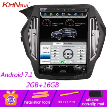 

KiriNavi Vertical Screen Tesla Style 15'' Android 7.1 Car Radio GPS Navigation For Honda Accord DVD Car Player WIFI 4G 2014-2016